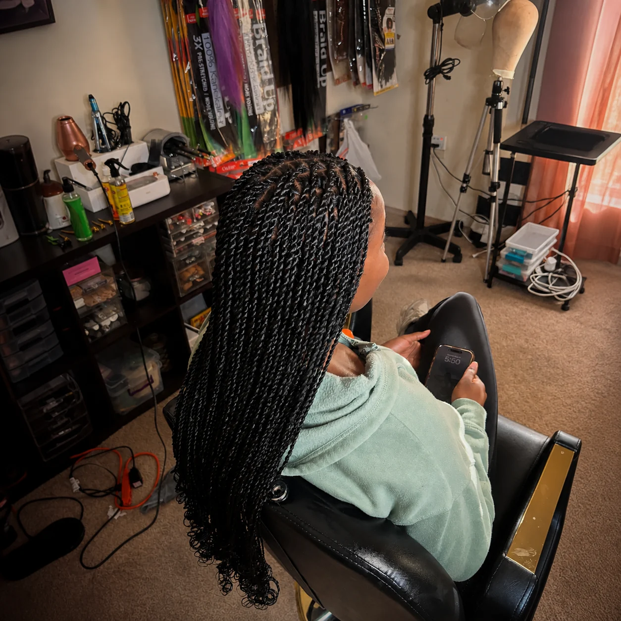 Long rope twists representing women’s services